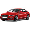 Багажники для Audi A4 (B9) Седан 2016-нв (гладкая крыша)