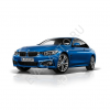 Багажники для BMW 4-Serie Купе 2014- (штатные места)