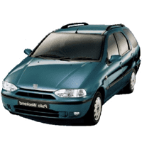 Багажники для Fiat Palio Weekend 5дв. Универсал 1996-2005(рейлинги)