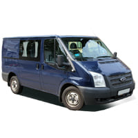 Багажники для Ford Transit Пикап/Фургон 2000-2013 (водостоки низкая и средняя крыша)