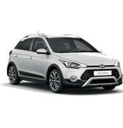 Багажники для Hyundai i20 5дв. Хэтчбек 2014-нв (рейлинги)
