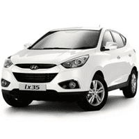 Багажники для Hyundai ix35 2010-2015 (гладкая крыша)