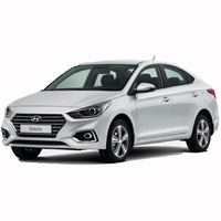 Багажники для Hyundai Solaris 2017-нв Седан