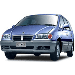 Багажники для Hyundai Trajet 5дв. Минивэн 2000-нв 