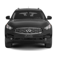 Багажники для Infiniti FX35 5дв. 2004-нв (интегрированные рейлинги)