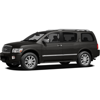 Багажники для Infiniti QX56 5дв. 2009-нв (рейлинги)