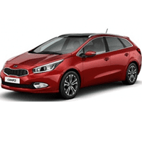 Багажники для Kia Ceed 2012-2018 Универсал (интегрир. рейлинги)