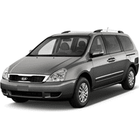 Багажники для Kia Sedona III 5дв. Минивэн 2005-2014(рейлинги)