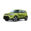 Багажники для Kia Soul 2014-2018 (гладкая крыша)