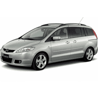 Багажники для Mazda 5 5дв. Минивэн 2004-нв (рейлинги)