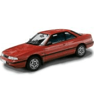Багажники для Mazda 626 2дв. Купэ 1988-1991 (водостоки)