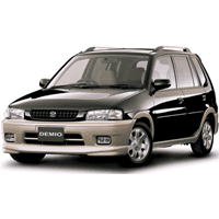 Багажники для Mazda Demio 5дв. Минивэн 1996-2002 (рейлинги)