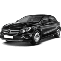 Багажники для Mercedes-Benz GLA 5дв. 2014-нв (интегрированные рейлинги)
