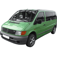 Багажники для Mercedes-Benz Vito 1996-2014 (Т-профиль)