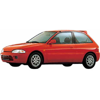 Багажники для Mitsubishi Colt 3 дв. Хэтчбек 1996-2003 (штатные места)