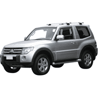 Багажники для Mitsubishi Montero 3 дв. 1999-2006