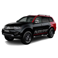 Багажники для Mitsubishi Pajero Sport I и II 1998-2016 год (рейлинги)