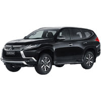 Багажники для Mitsubishi Pajero Sport III 2015-2021(интегрированные рейлинги)