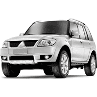 Багажники для Mitsubishi Pajero TR4 5 дв. 2006-2009 (рейлинги)