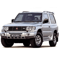 Багажники для Mitsubishi Pajero 3/5 дв. 1991-2006 (рейлинги)