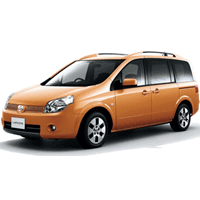 Багажники для Nissan Lafesta 5дв. Минивэн 2005-нв (рейлинги)