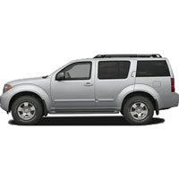 Багажники для Nissan Pathfinder III, 2006-2014 (Рейлинги)