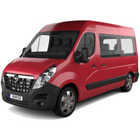 Багажники для Opel Movano 4дв. Van 2010-нв (штатные места)