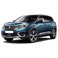 Багажники для Peugeot 5008 5дв. 2017-нв (интегр. рейлинги)