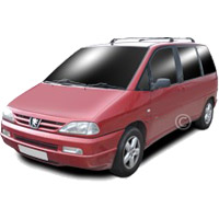 Багажники для Peugeot 806 5дв. Минивэн 1994-2001 (Т-Профиль)
