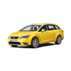 Багажники для Seat Leon 5 дв. Универсал 2014-нв (интегр. рейлинги)